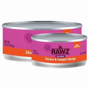 RAWZ Shredded Chicken & Pumpkin Wet Cat Food cat treats toys for cats cat hair remover cat cleaning supplies cat food bowl