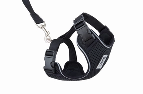 RC Pets Adventure Kitty Harness - Black cat toys interactive cat toys cat teaser wand cat balls cat laser pointer