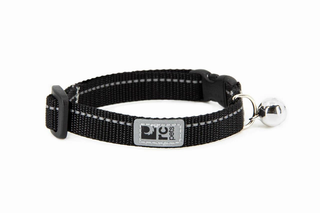 RC Pets Primary Kitty Breakaway Collar - Black cat toys interactive cat toys cat teaser wand cat balls cat laser pointer