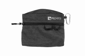 RC Pets Quick Grab Treat Bag - Heather Black dog pain relief hip joint supplement senior dog care pet arthritis aid dog skin supplement