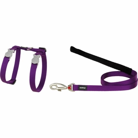 Red Dingo Classic Cat Harness & Lead Combo cat leash cat bowtie cat hat cat bandana cat costume