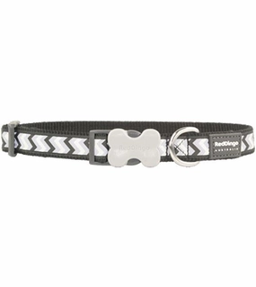 Red Dingo Reflective Ziggy Dog Collar (Black) grain free dog food natural dog biscuits high protein dog food dog food pack dog meat sticks