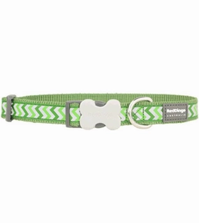 Red Dingo Reflective Ziggy Dog Collar (Lime Green) dog bones rawhide chew sticks dog jerky bacon bone