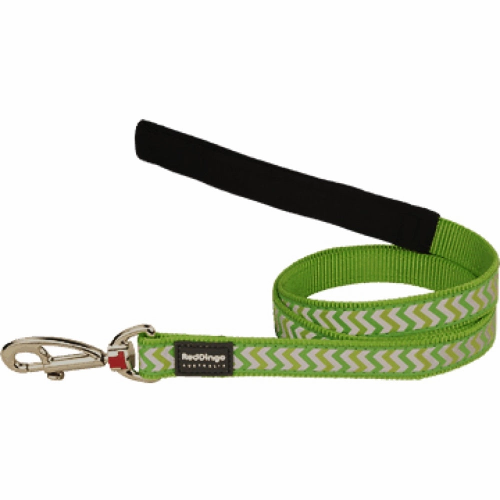 Red Dingo Reflective Ziggy Fixed Length Lead Dog Leash (Lime Green) dog bones rawhide chew sticks dog jerky bacon bone