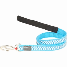 Red Dingo Reflective Ziggy Fixed Length Lead Dog Leash (Turquoise) dog bones rawhide chew sticks dog jerky bacon bone