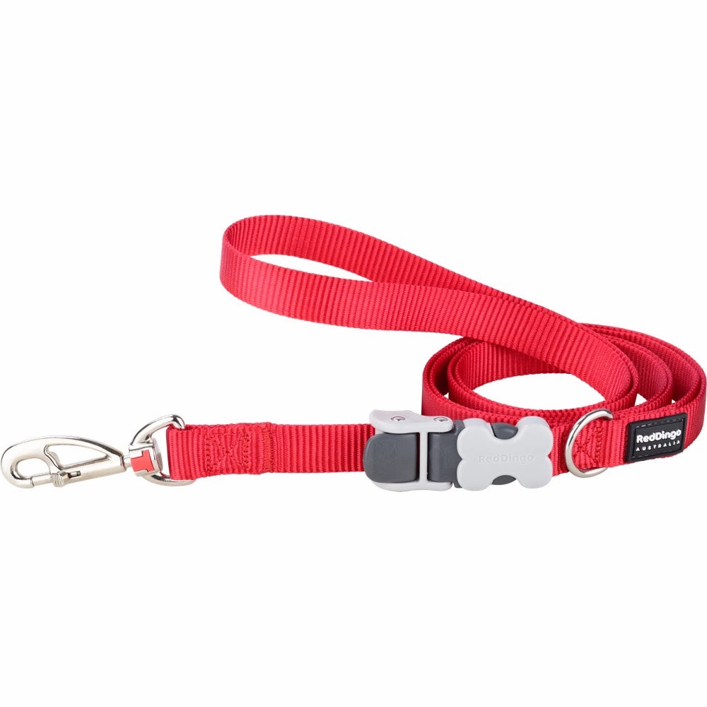 Red Dingo SuperLead Dog Leash (Red) grain free dog food natural dog biscuits high protein dog food dog food pack dog meat sticks