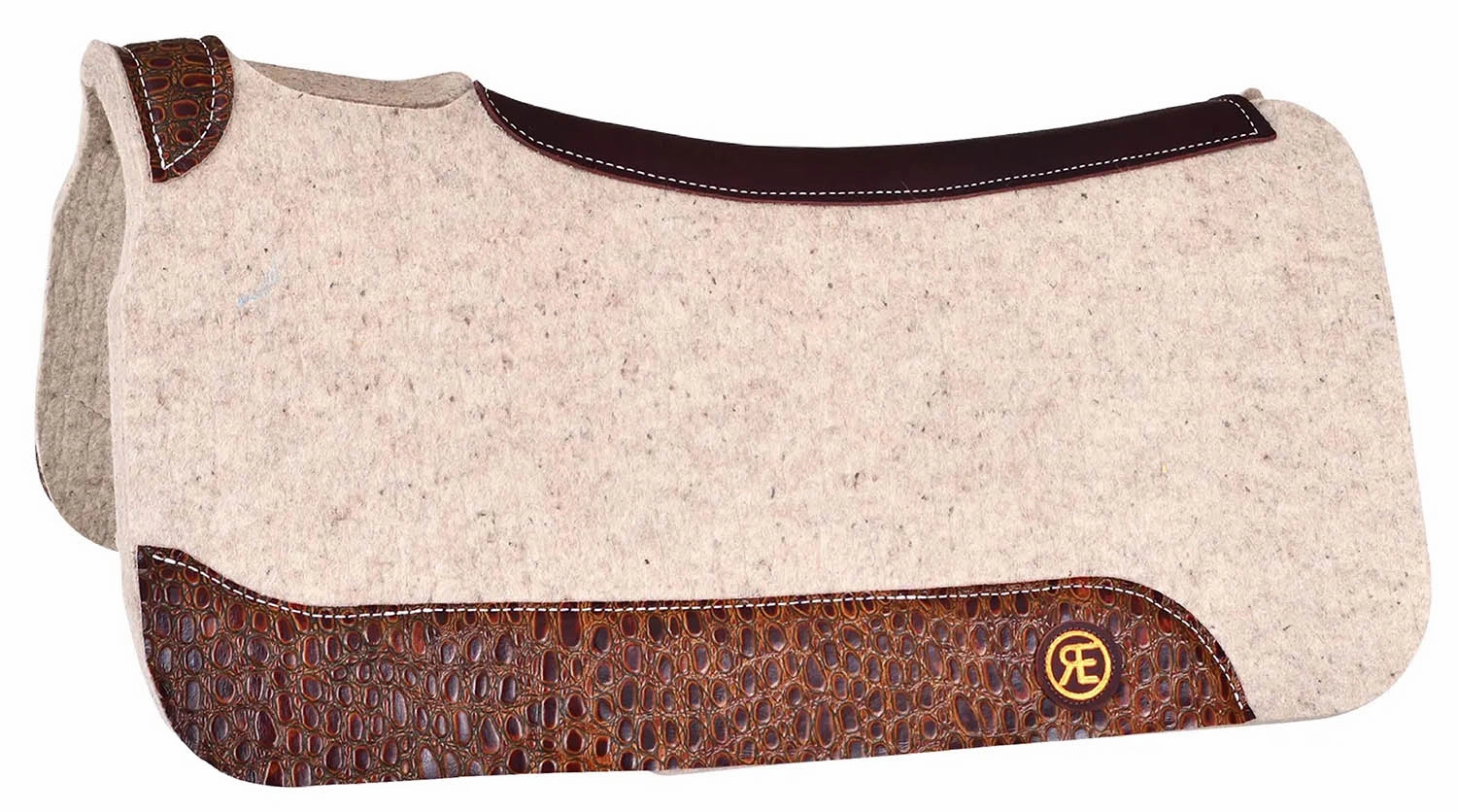 Reinsman APEX All Out Wool Saddle Pad cat fur care cat grooming tools cat deshedding brush cat bath kit cat nail trimmer