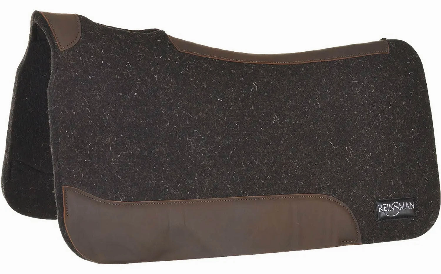 Reinsman Rancher Contour Wool Saddle Pad, 30" x 30" cat fur care cat grooming tools cat deshedding brush cat bath kit cat nail trimmer