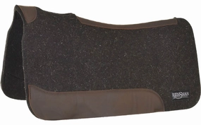 Reinsman Rancher Contour Wool Saddle Pad, 30" x 30" cat fur care cat grooming tools cat deshedding brush cat bath kit cat nail trimmer