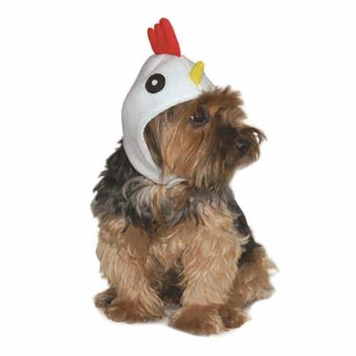 Rooster Dog Hat