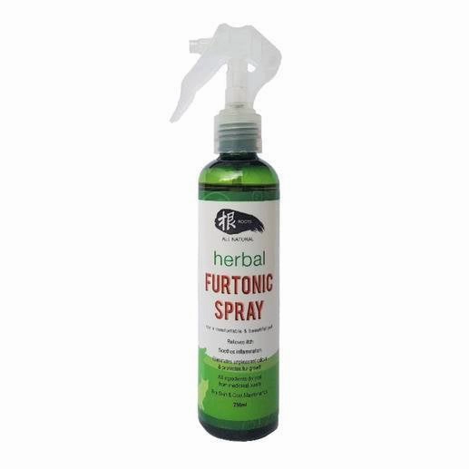 Roots Herbal Furtonic Spray 250ml puppy starter kit puppy crate puppy collar puppy pee pad puppy food
