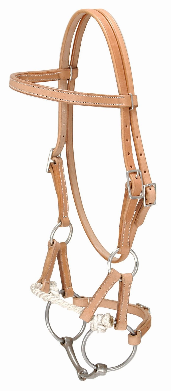 Royal King Half Breed Snaffle Side Pull