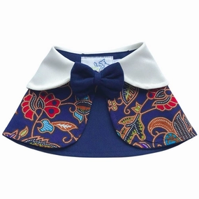 RuffCo Handcrafted Cape For Cats & Dogs (Blue Batik) puppy food dog jerky treats dog dental treats dog chicken strips organic dog food