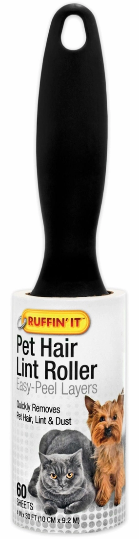 Ruffin' It Pet Hair Lint Roller cat scratchers cat towers cat window perch cat heating pad cat calming spray