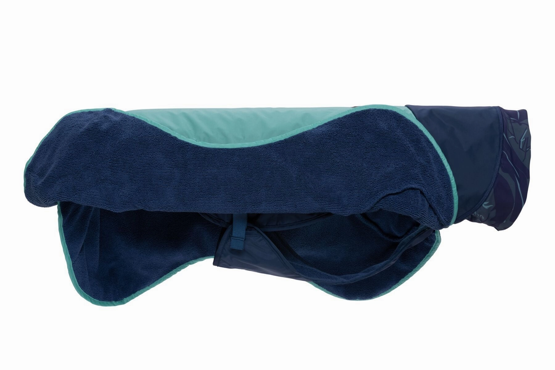 Ruffwear Absorbent Wearable Dog Drying Towel (Aurora Teal)