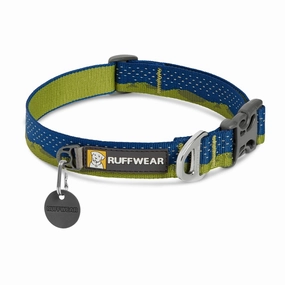 Ruffwear Crag Reflective Dog Collar (Green Hills) grain free dog food natural dog biscuits high protein dog food dog food pack dog meat sticks