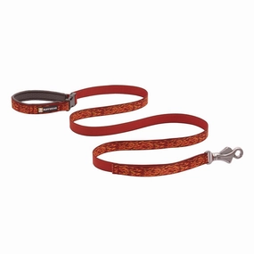 Ruffwear Flat Out Patterned Multi-Function Dog Leash (Ember Distortion) puppy food dog jerky treats dog dental treats dog chicken strips organic dog food