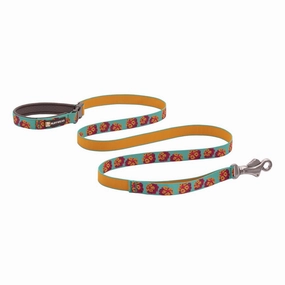 Ruffwear Flat Out Patterned Multi-Function Dog Leash (Spring Burst) puppy food dog jerky treats dog dental treats dog chicken strips organic dog food