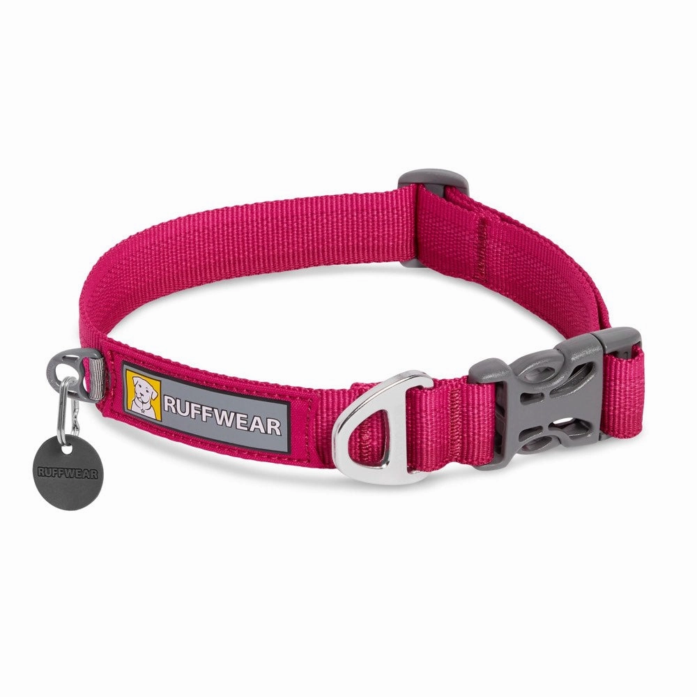 Ruffwear Front Range Ombr Dog Collar (Hibiscus Pink) grain free dog food natural dog biscuits high protein dog food dog food pack dog meat sticks
