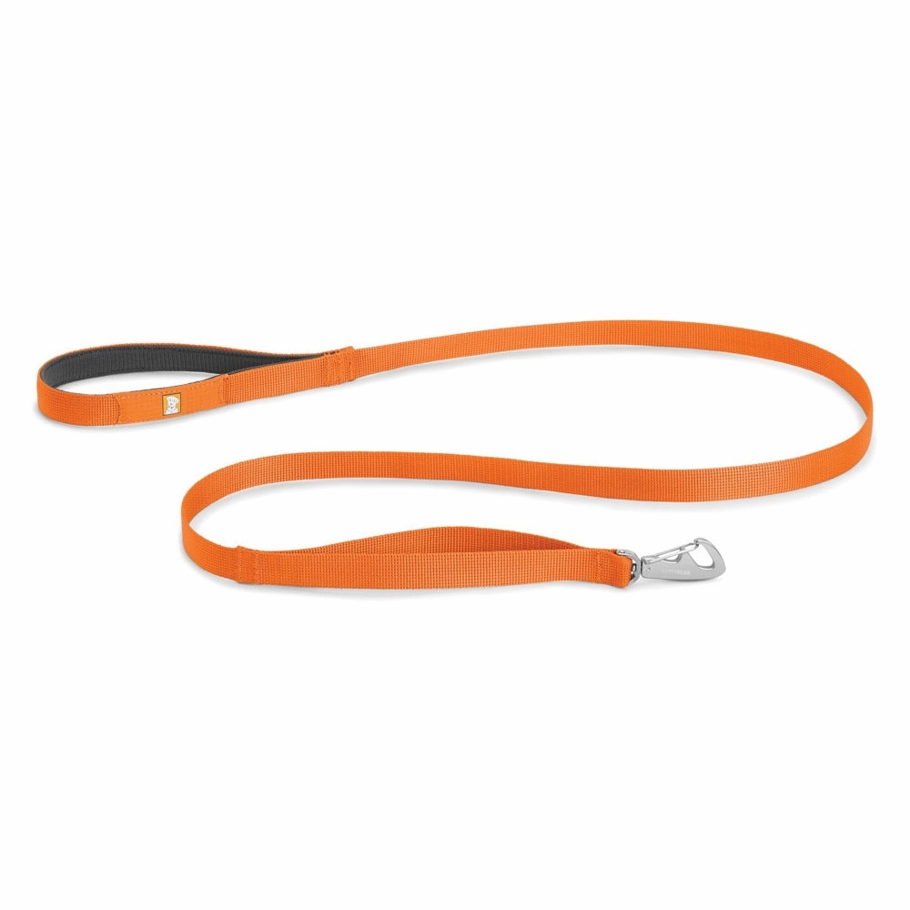 Ruffwear Front Range Ombr Lightweight Dog Leash (Campfire Orange) puppy food dog jerky treats dog dental treats dog chicken strips organic dog food
