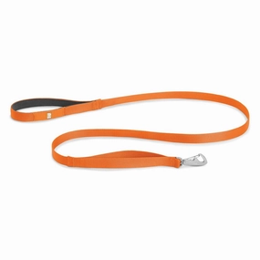 Ruffwear Front Range Ombr Lightweight Dog Leash (Campfire Orange) puppy food dog jerky treats dog dental treats dog chicken strips organic dog food