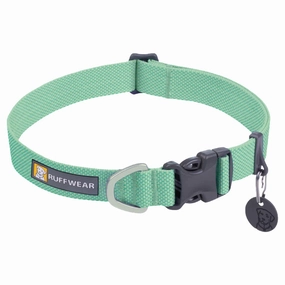 Ruffwear Hi & Light Lightweight Minimal Dog Collar (Sage Green) puppy food dog jerky treats dog dental treats dog chicken strips organic dog food