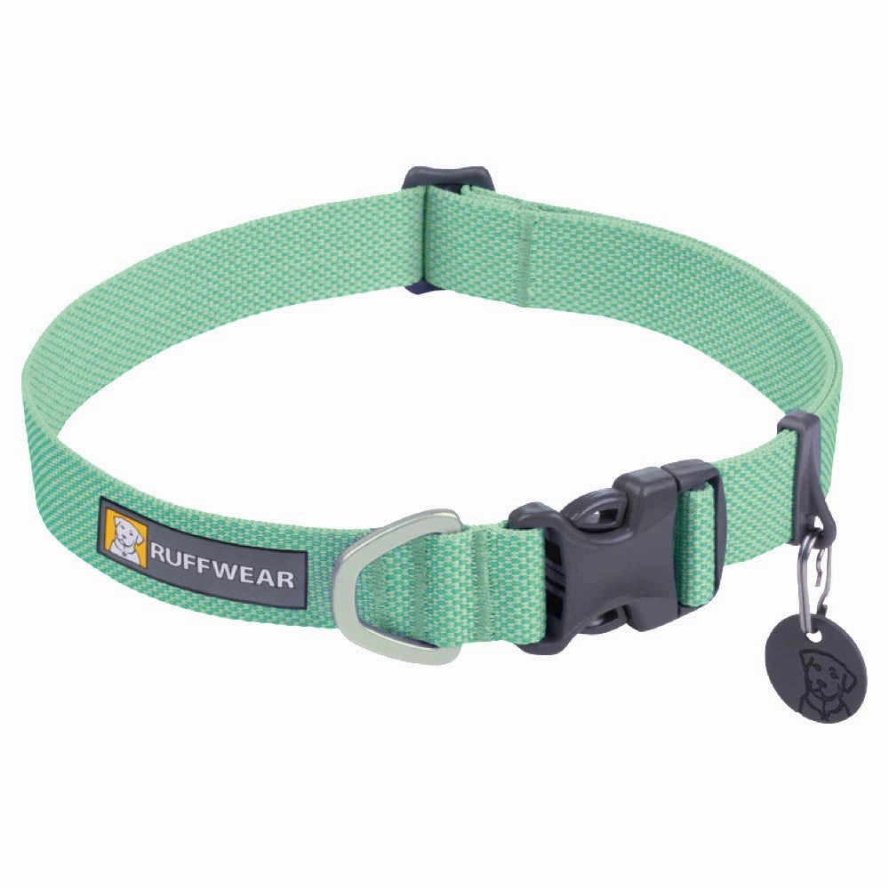 Ruffwear Hi & Light Lightweight Minimal Dog Collar (Sage Green) puppy food dog jerky treats dog dental treats dog chicken strips organic dog food
