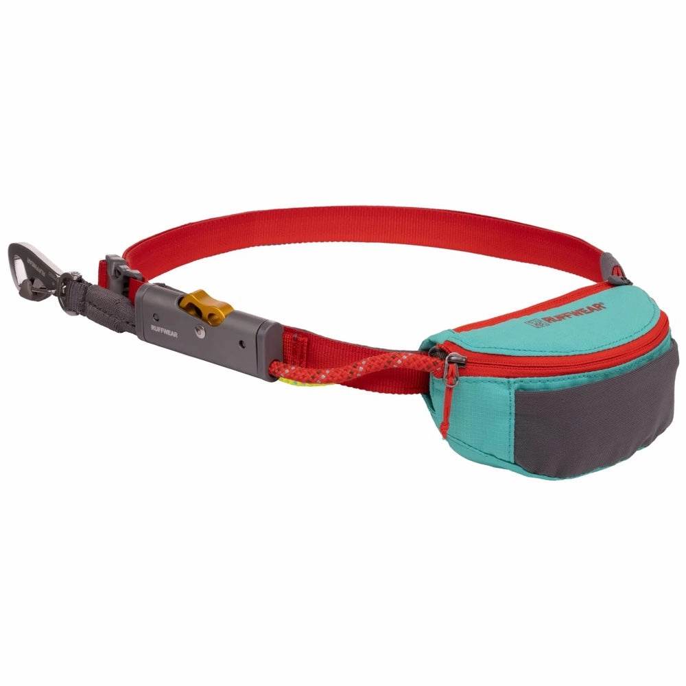 Ruffwear Hitch Hiker Portable Hitch & Dog Leash Pack (Aurora Teal) puppy food dog jerky treats dog dental treats dog chicken strips organic dog food