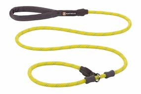 Ruffwear Just-a-Cinch Reflective Rope Slip Dog Leash (Lichen Green) puppy food dog jerky treats dog dental treats dog chicken strips organic dog food
