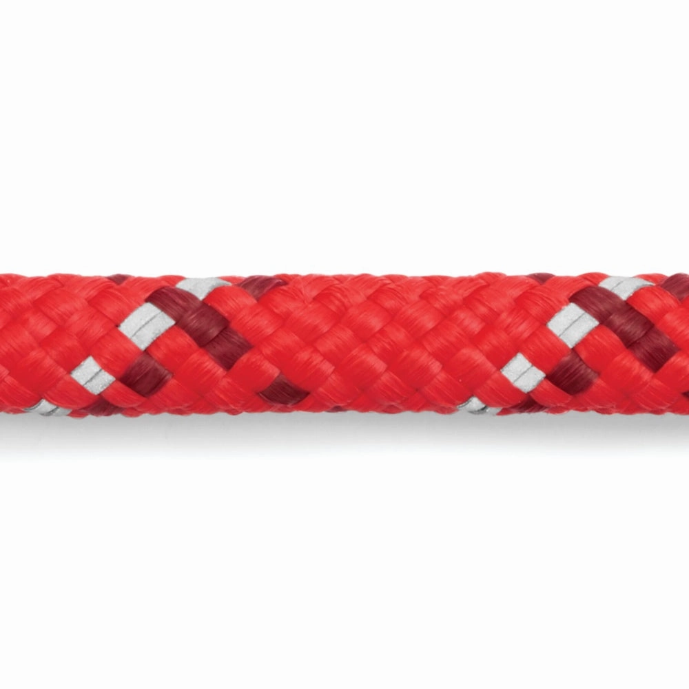 Ruffwear Knot-a-Collar Reflective Adjustable Rope Dog Collar (Red Currant)