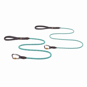 Ruffwear Knot-A-Leash Reflective Rope Dog Leash (Aurora Teal) grain free dog food natural dog biscuits high protein dog food dog food pack dog meat sticks