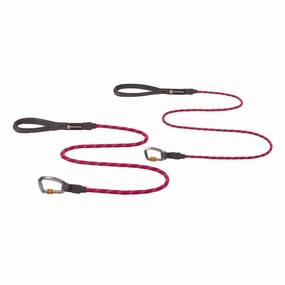 Ruffwear Knot-A-Leash Reflective Rope Dog Leash (Hibiscus Pink) puppy food dog jerky treats dog dental treats dog chicken strips organic dog food