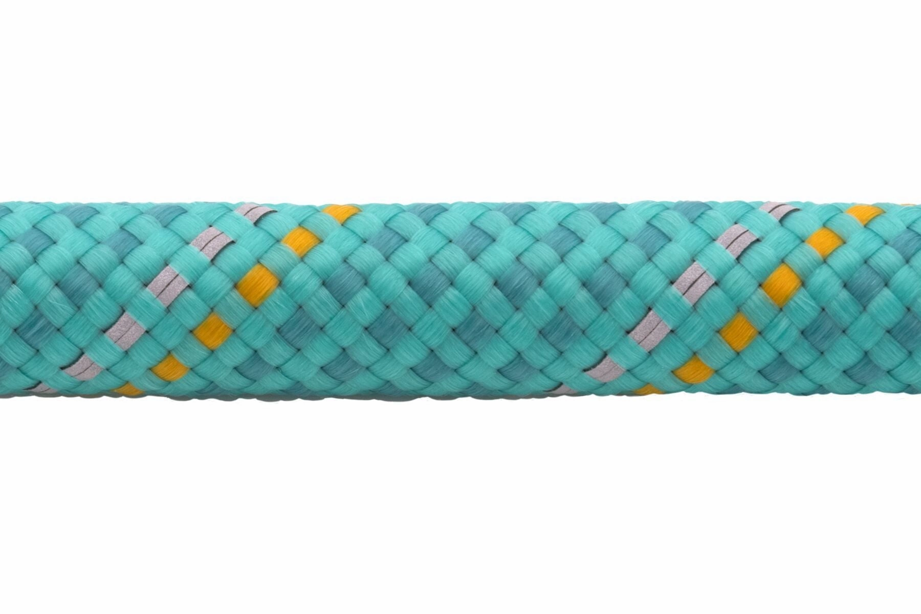 Ruffwear Knot-a-Long Reflective Rope Traffic Dog Leash (Aurora Teal)