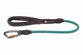 Ruffwear Knot-a-Long Reflective Rope Traffic Dog Leash (Aurora Teal) puppy food dog jerky treats dog dental treats dog chicken strips organic dog food