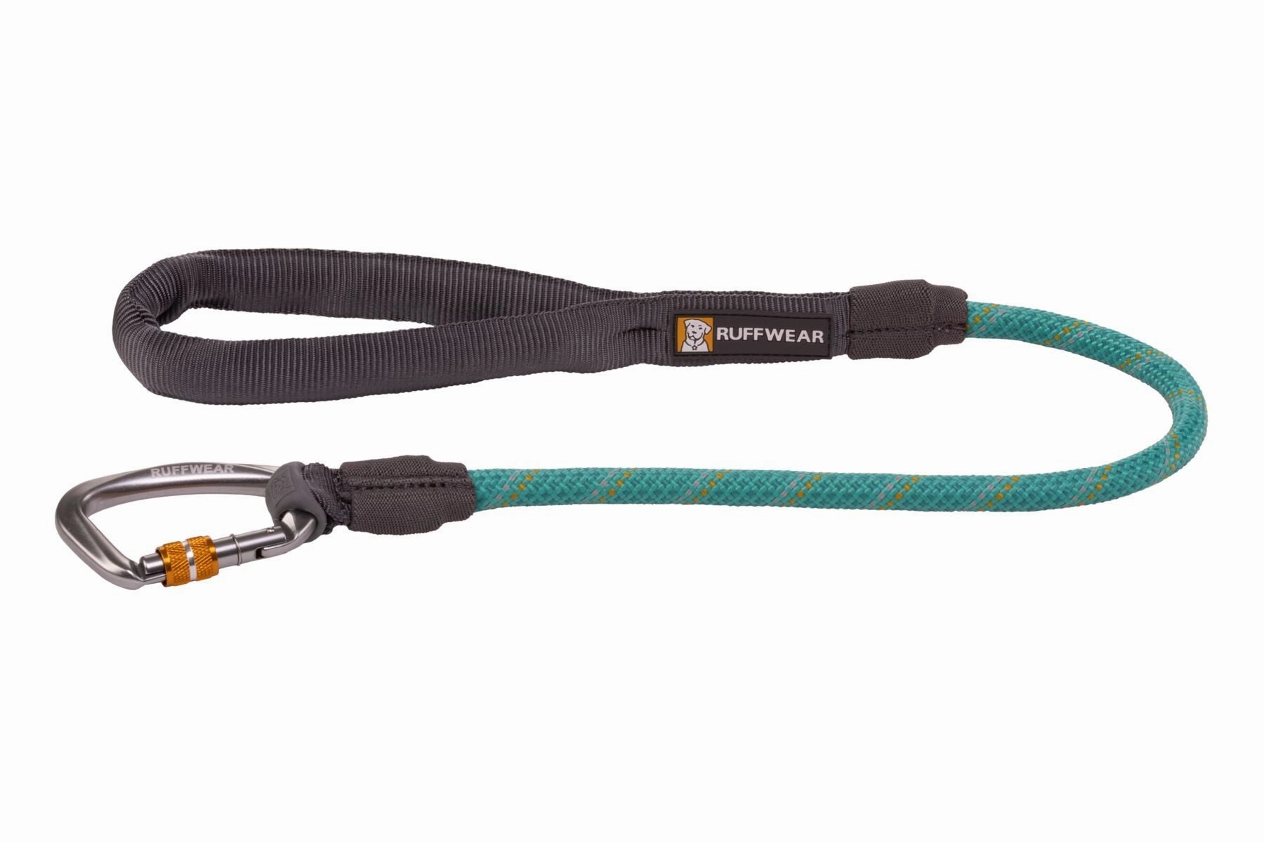 Ruffwear Knot-a-Long Reflective Rope Traffic Dog Leash (Aurora Teal) puppy food dog jerky treats dog dental treats dog chicken strips organic dog food
