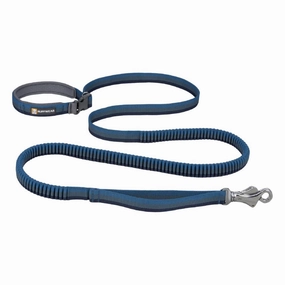 Ruffwear Roamer Multi-Function Bungee Dog Leash (Orion Blue) puppy food dog jerky treats dog dental treats dog chicken strips organic dog food
