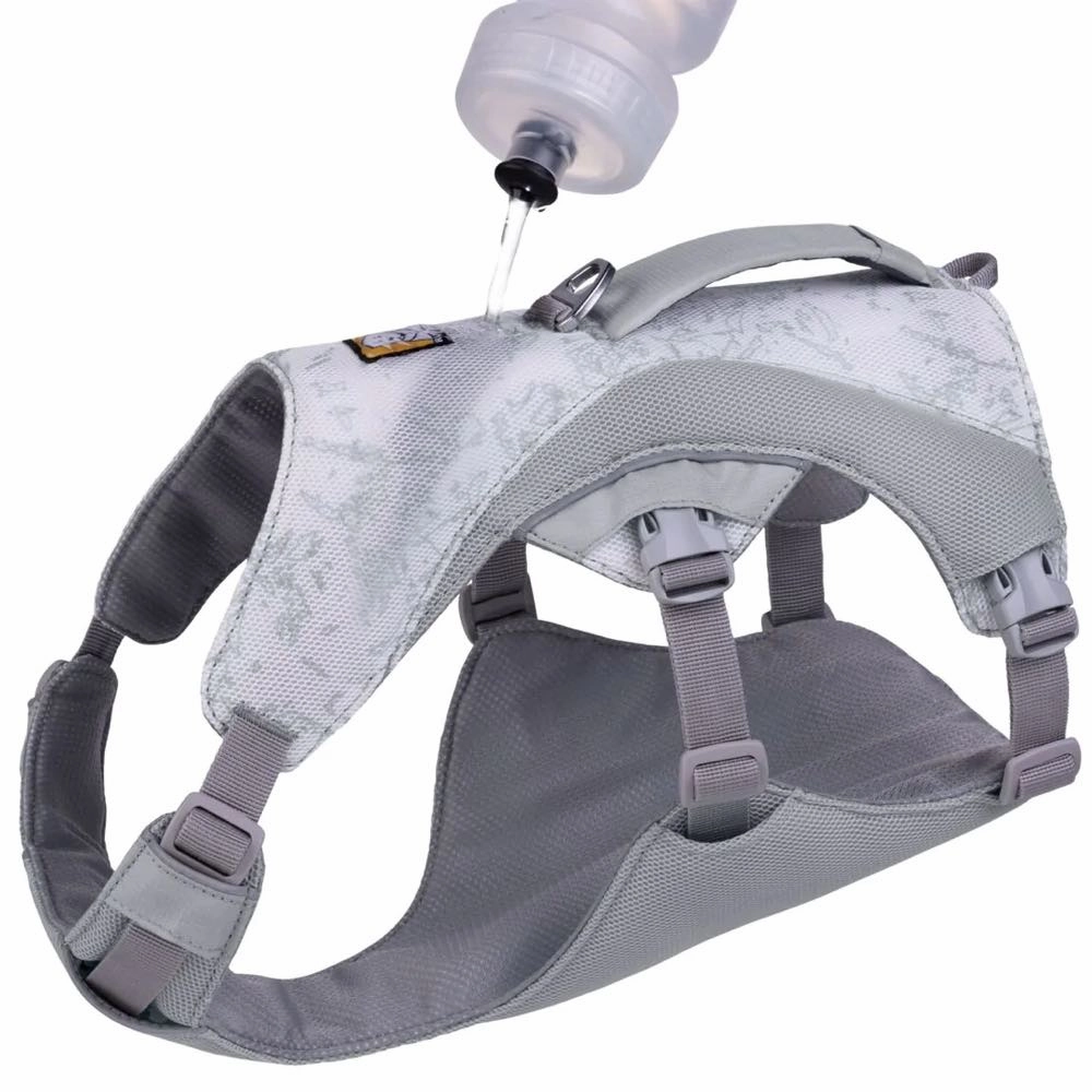 Ruffwear Swamp Cooler Cooling Handled Dog Harness (Graphite Gray) puppy food dog jerky treats dog dental treats dog chicken strips organic dog food
