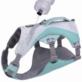 Ruffwear Swamp Cooler Cooling Handled Dog Harness (Sage Green) puppy food dog jerky treats dog dental treats dog chicken strips organic dog food