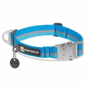 Ruffwear Top Rope Reflective Ballasted Dog Collar (Blue Dusk) grain free dog food natural dog biscuits high protein dog food dog food pack dog meat sticks