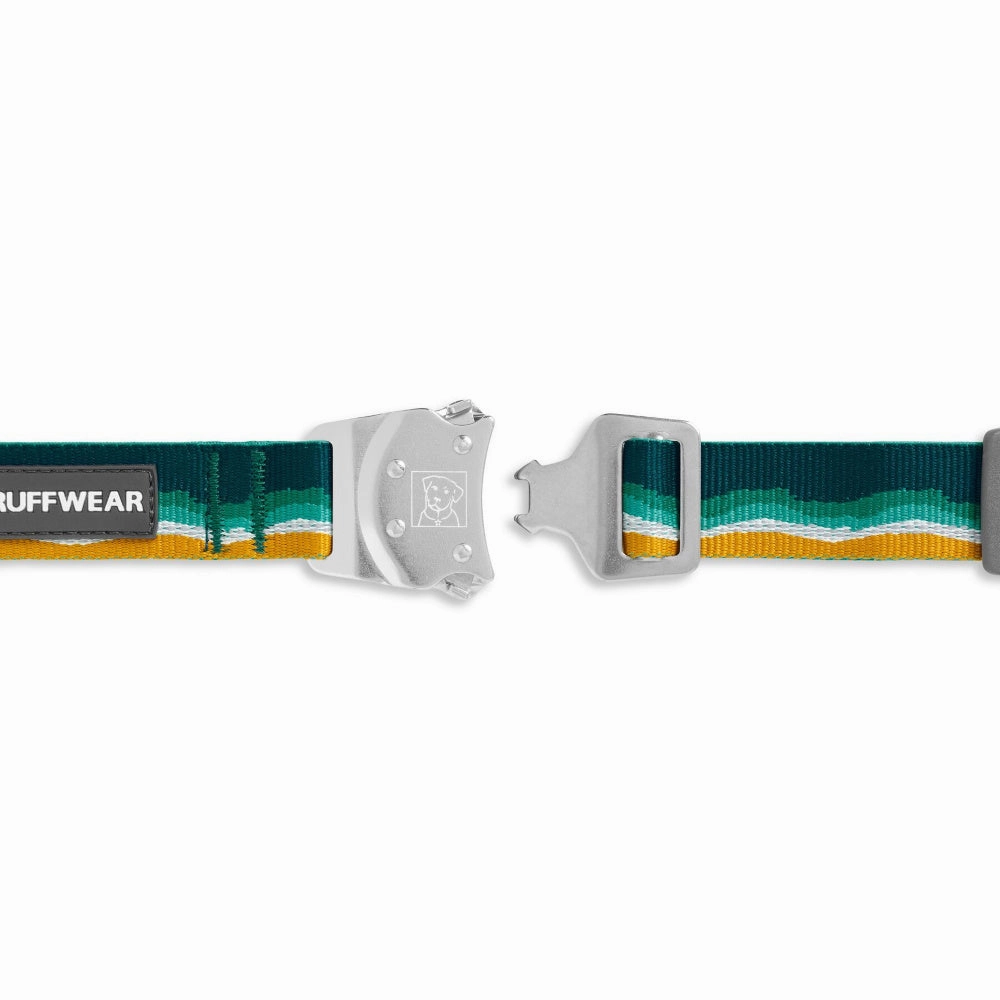 Ruffwear Top Rope Reflective Ballasted Dog Collar (Seafoam)