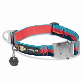 Ruffwear Top Rope Reflective Ballasted Dog Collar (Sunset) puppy food dog jerky treats dog dental treats dog chicken strips organic dog food