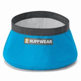 Ruffwear Trail Runner Ultralight Collapsible Food & Water Dog Bowl (Blue Dusk) dog carrier dog bag pet backpack dog car seat carrier soft dog crate