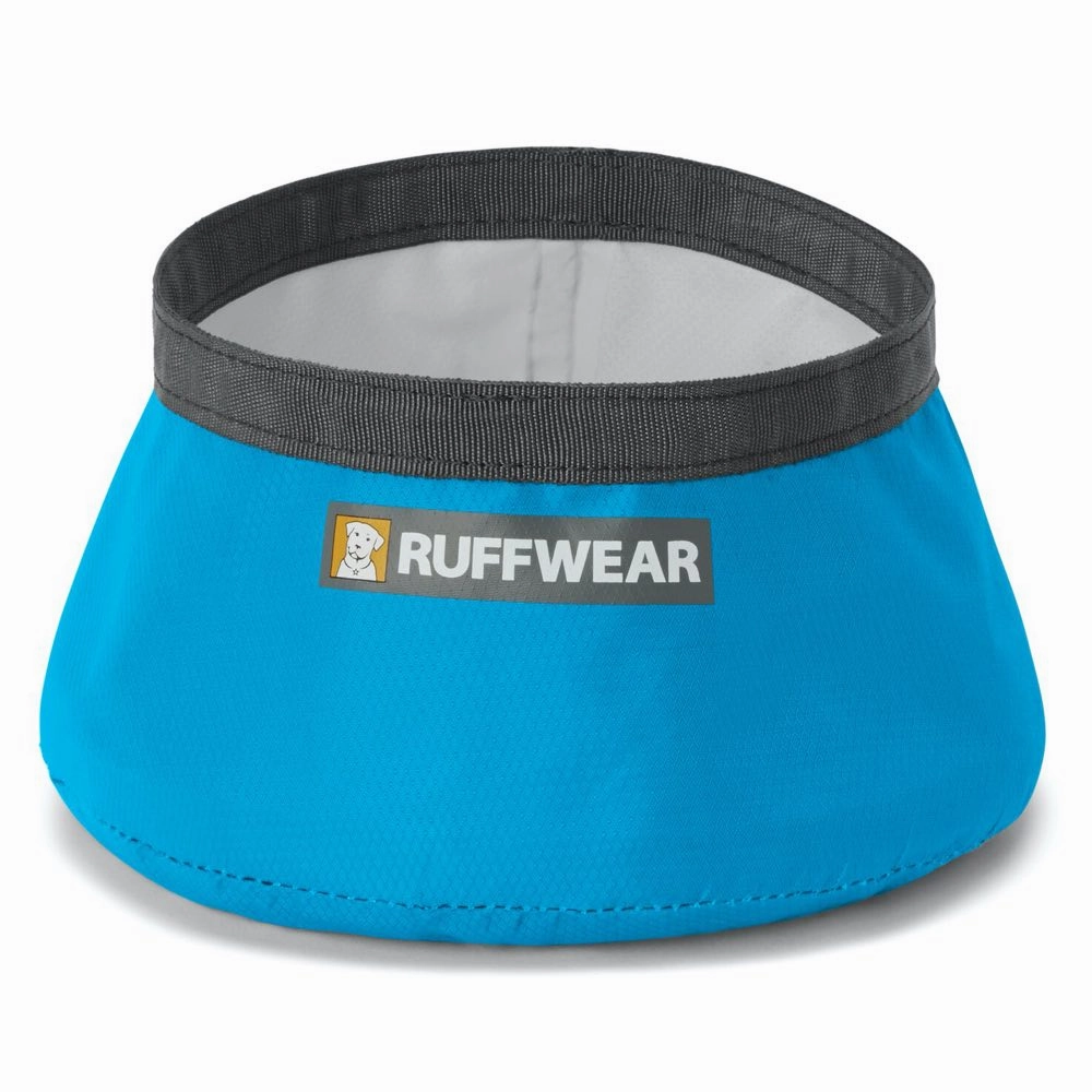 Ruffwear Trail Runner Ultralight Collapsible Food & Water Dog Bowl (Blue Dusk) dog carrier dog bag pet backpack dog car seat carrier soft dog crate