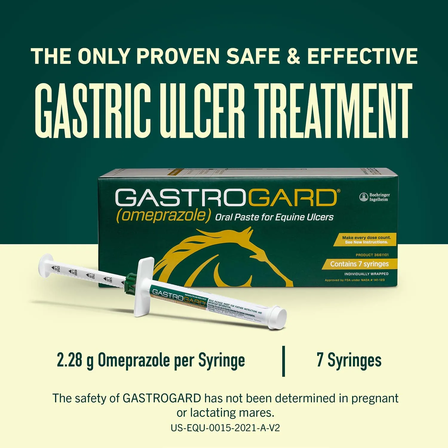 Rx Gastrogard (omeprazole) Oral Paste for Horses, 7 ct