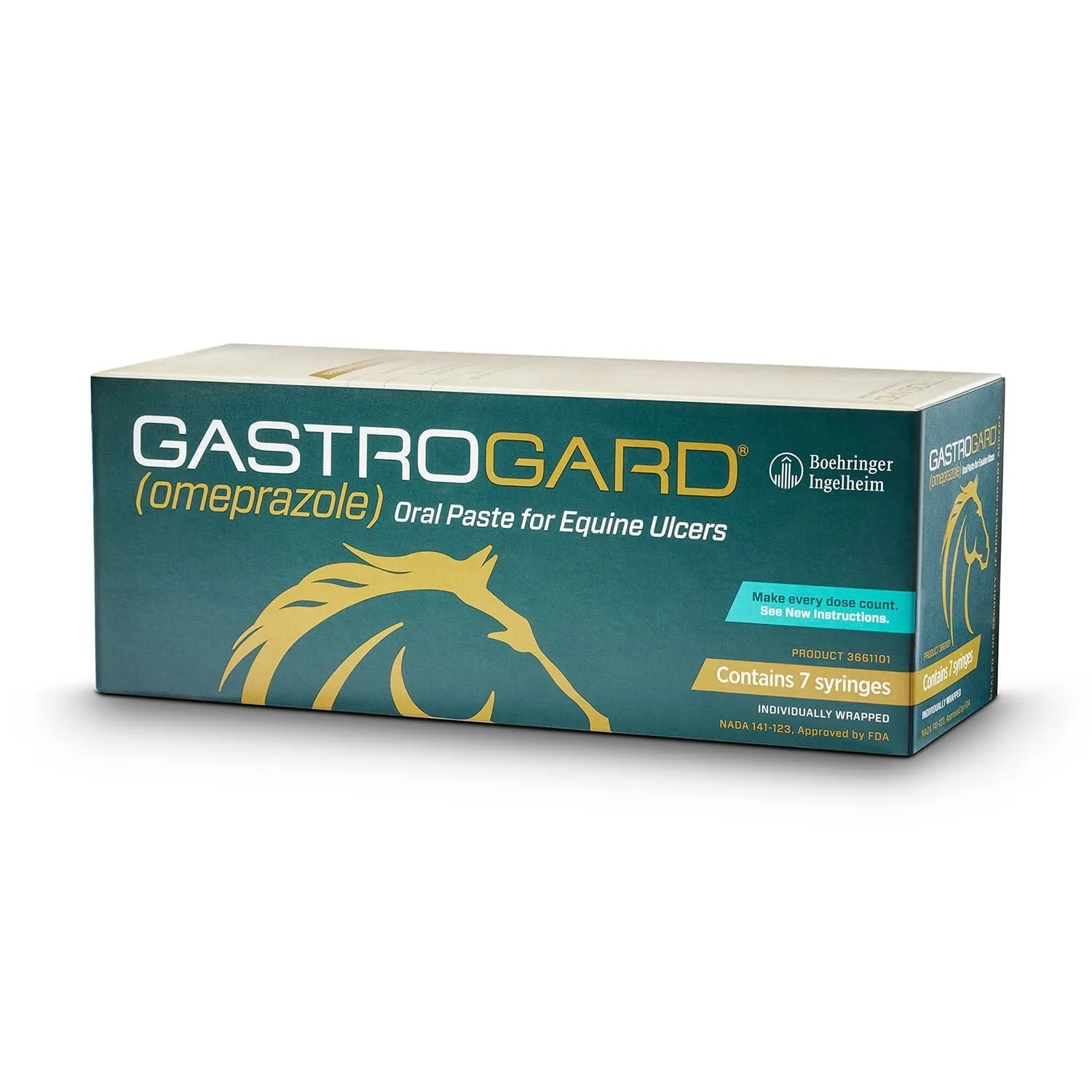 Rx Gastrogard (omeprazole) Oral Paste for Horses, 7 ct