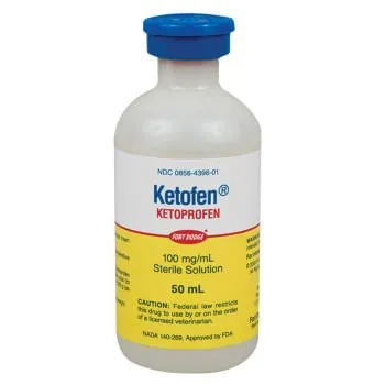 Rx Ketofen (ketoprofen) Injection for Horses