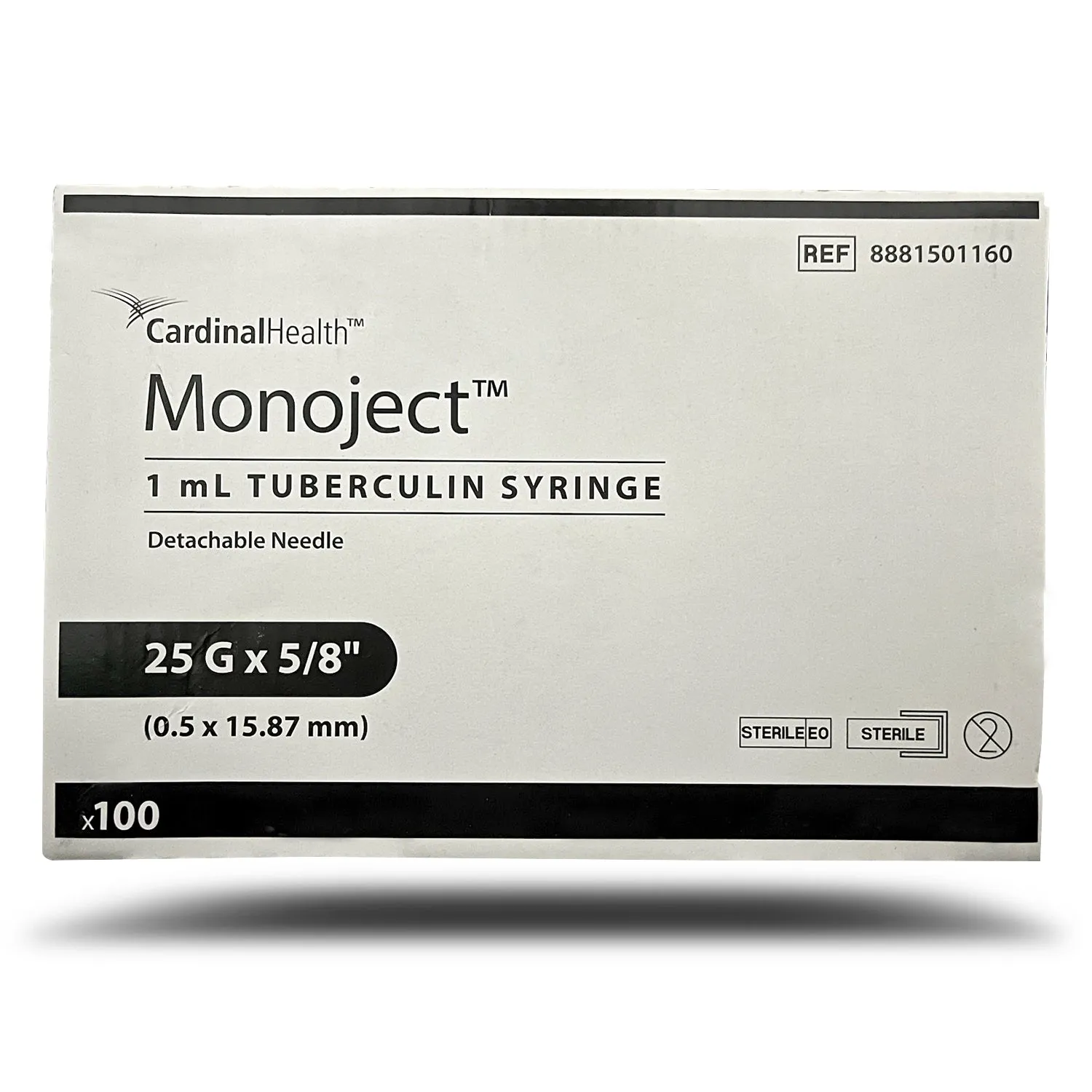 Rx Monoject Tuberculin (TB) Syringe with Needle