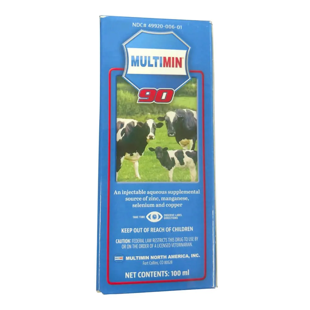 Rx Multimin 90 Injection for Cattle