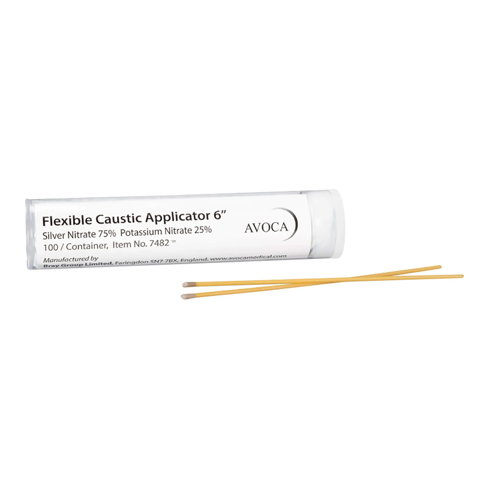 Rx Silver Nitrate Flexible Caustic Applicators, 6 inch
