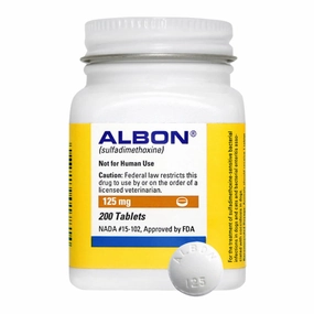 Rx Albon (sulfadimethoxine) Tablets for Dogs & Cats cat beds cat scratching post cat shampoo cat tunnel cat brush